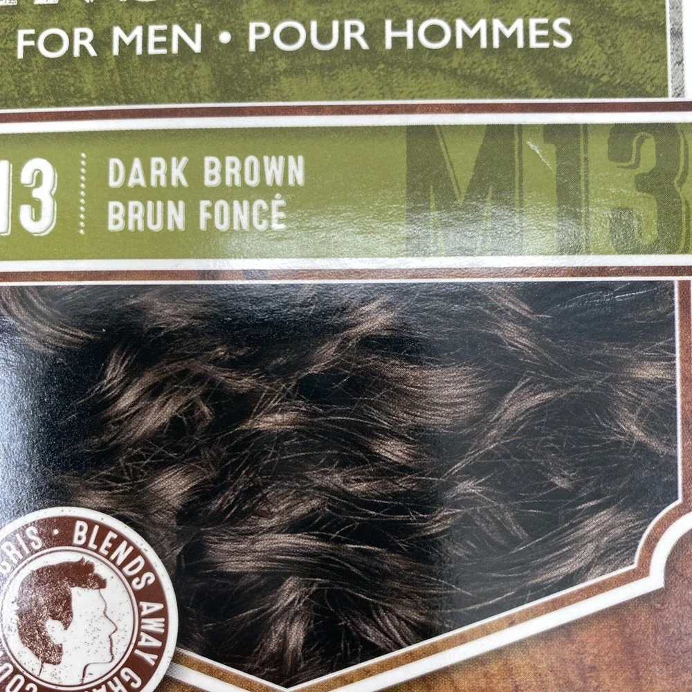 Clairol Natural Instincts For Men M13 DARK BROWN Hair Color Kit (Lot of 2)